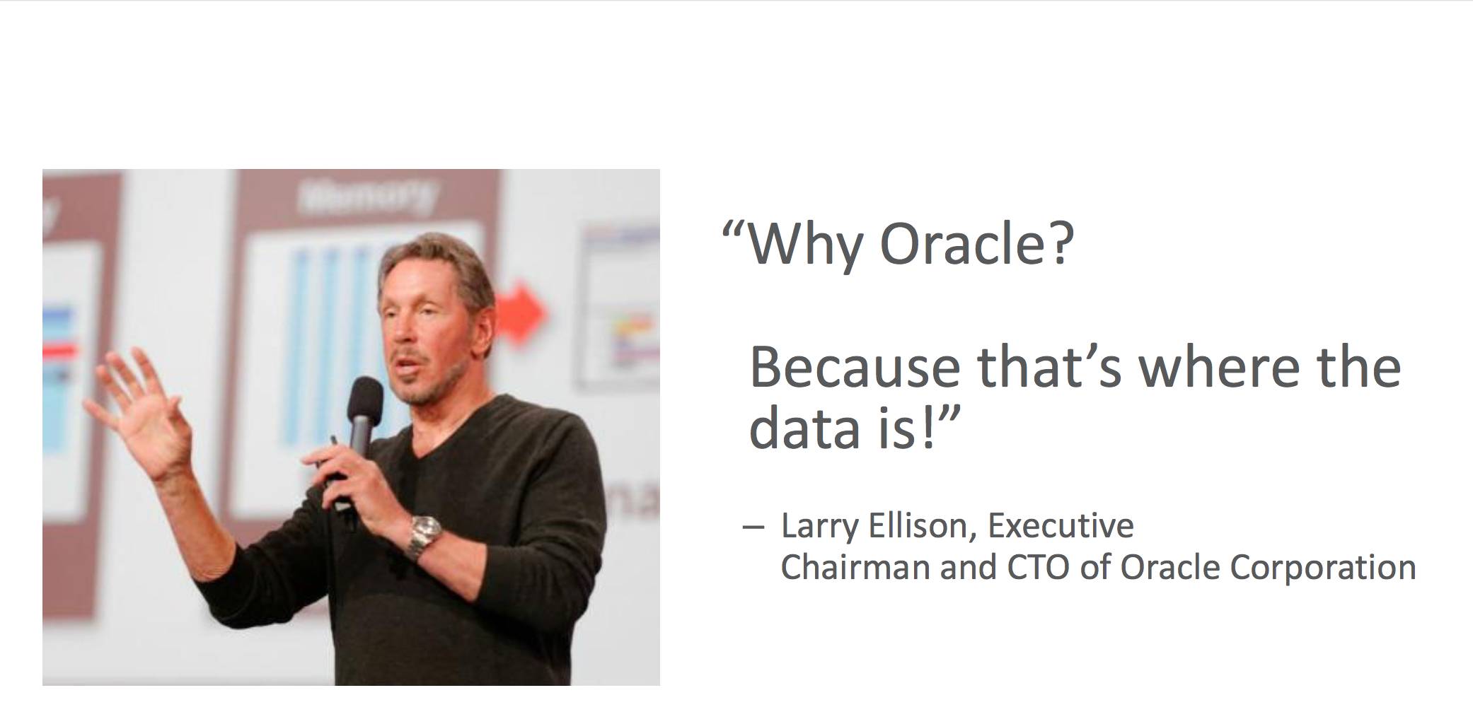 why Oracle 18c