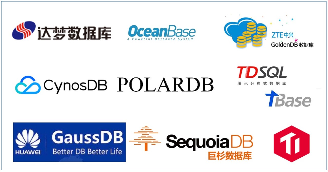 2019 部分参与嘉年华大会的国产数据库